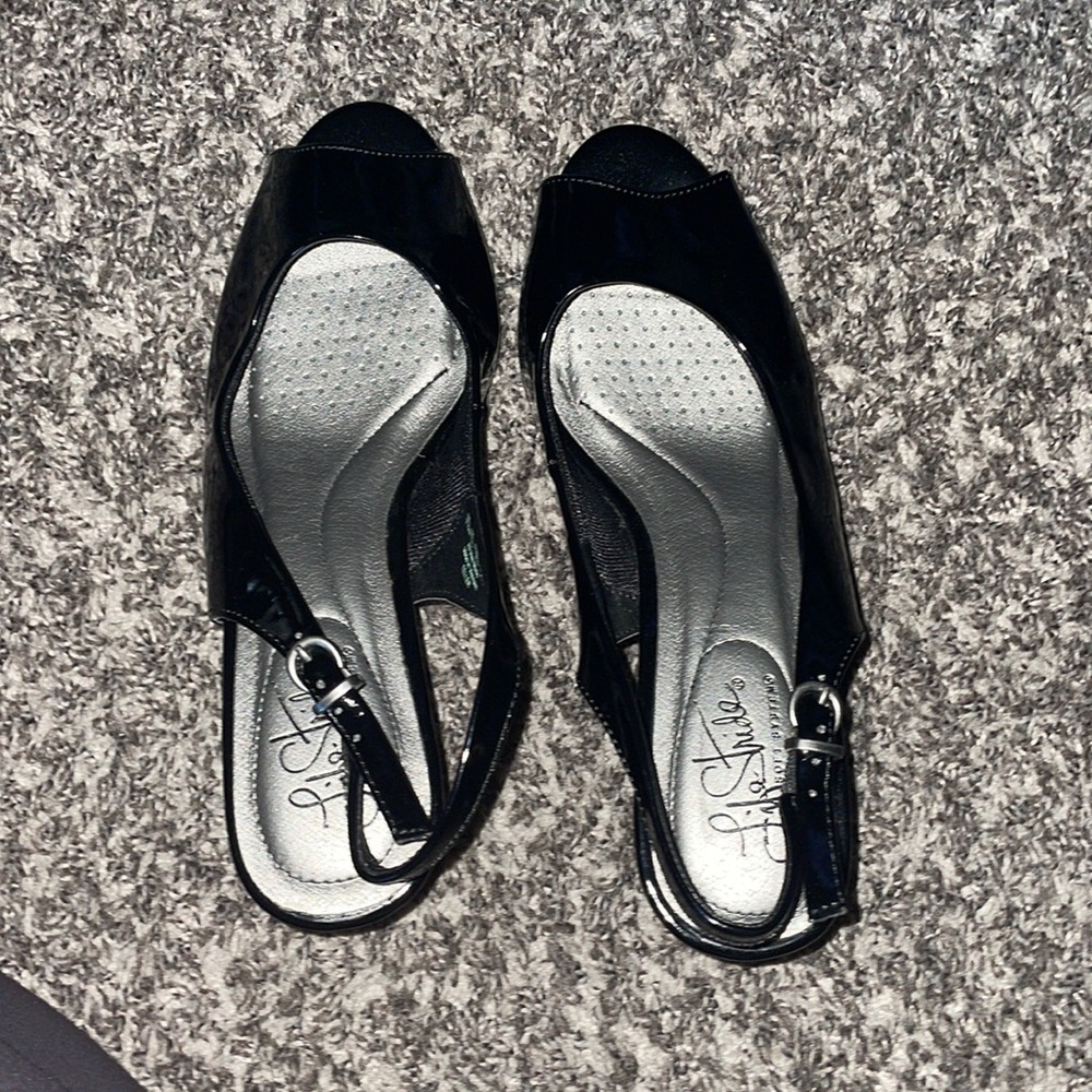 Black Mini heels